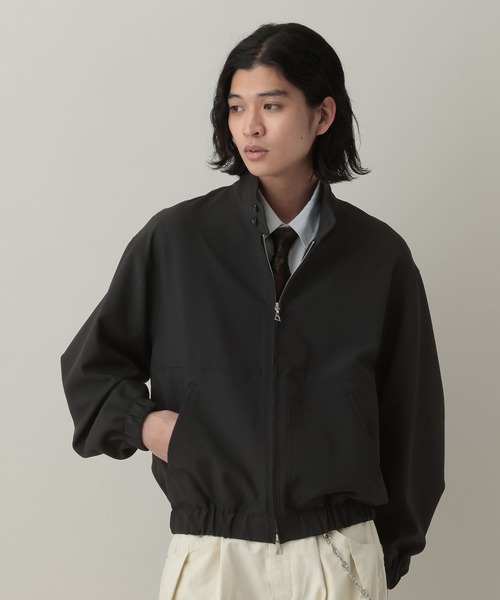 RAGEBLUE（レイジブルー）の「Stand Neck Zip Bourbon/スタンドネックジップブルゾン（ブルゾン・メンズ・ブラック/ブルー系その他/ベージュ・MEDIUM/LARGE）」の17枚目の写真