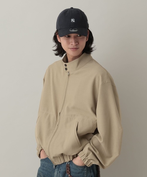 セール】Stand Neck Zip Bourbon/スタンドネックジップブルゾン