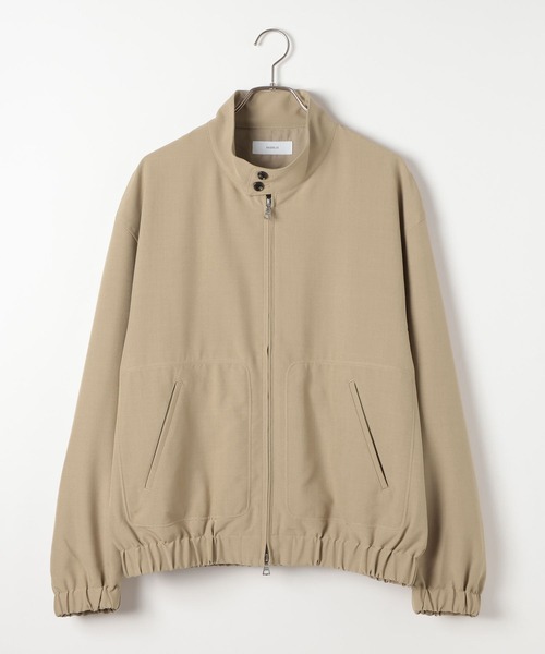 RAGEBLUE（レイジブルー）の「Stand Neck Zip Bourbon/スタンドネックジップブルゾン（ブルゾン・メンズ・ブラック/ブルー系その他/ベージュ・MEDIUM/LARGE）」の9枚目の写真