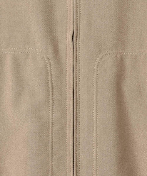 RAGEBLUE（レイジブルー）の「Stand Neck Zip Bourbon/スタンドネックジップブルゾン（ブルゾン・メンズ・ブラック/ブルー系その他/ベージュ・MEDIUM/LARGE）」の10枚目の写真