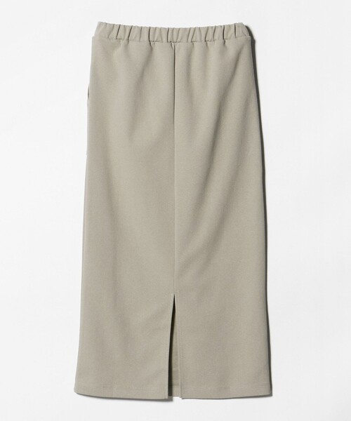 A DAY IN THE LIFE UNITED ARROWS(アデイインザライフユナイテッドアローズ)の「カットジョーゼット タイトスカート <A DAY IN THE LIFE>(スカート・レディース・ダークグレー/ネイビー/ベージュ・FREE)」の4枚目の写真