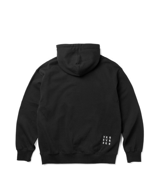 YESEYESEE(イエスアイシー)の「Y.E.S C-Logo Hoodie(パーカー・メンズ・ブルー系その他/グレー/ブラック・XL/L/M/S)」の4枚目の写真