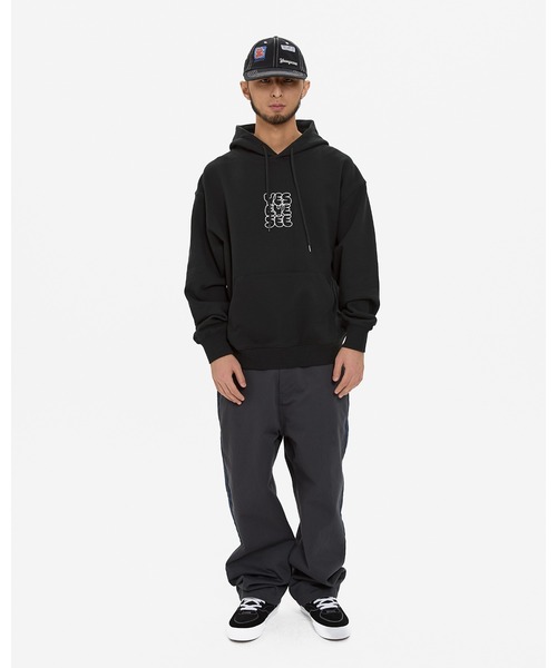 YESEYESEE(イエスアイシー)の「Y.E.S C-Logo Hoodie(パーカー・メンズ・ブルー系その他/グレー/ブラック・XL/L/M/S)」の9枚目の写真