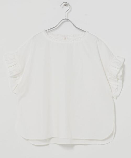 ITEMS URBANRESEARCH(アイテムズ アーバンリサーチ)の「ダブルフリルブラウス(シャツ/ブラウス・レディース・ホワイト/ストライプ/ブラウン/ラベンダー・FREE)」の19枚目の写真
