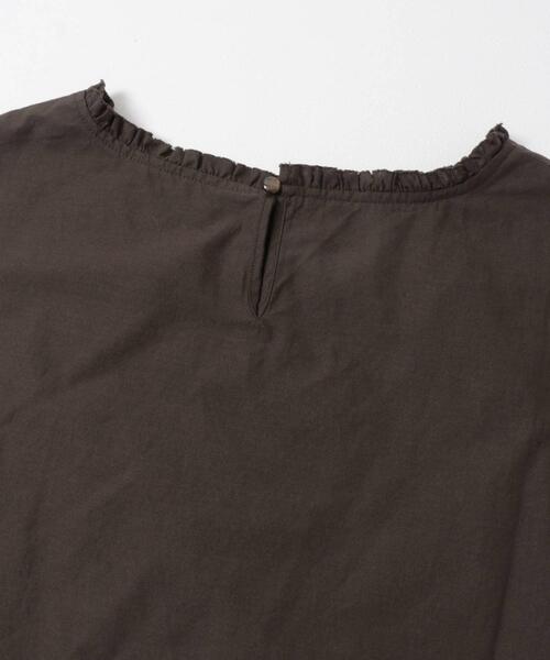 ITEMS URBANRESEARCH(アイテムズ アーバンリサーチ)の「ダブルフリルブラウス(シャツ/ブラウス・レディース・ホワイト/ストライプ/ブラウン/ラベンダー/ブラック・FREE)」の10枚目の写真