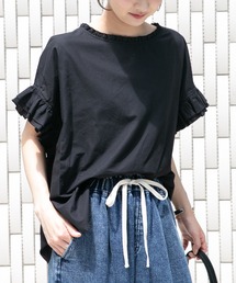 ITEMS URBANRESEARCH（アイテムズ アーバンリサーチ）の「ダブルフリルブラウス（シャツ/ブラウス）」