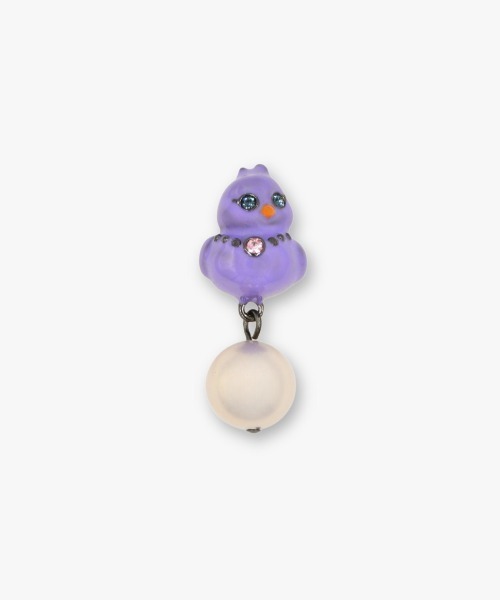 ANNA SUI(アナスイ)の「ひよこモチーフ イヤリング(イヤリング・レディース・イエロー/パープル・ONE SIZE)」の10枚目の写真