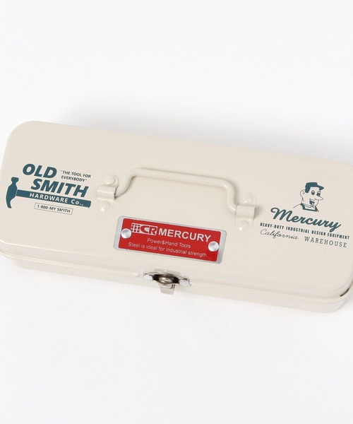 niko and...（ニコアンド）の「【MERCURY×OLD SMITH】コラボ　ミニツールＢＯＸ（収納グッズ・レディース・アイボリー/ブラック・0）」の5枚目の写真