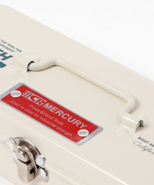 niko and...（ニコアンド）の「【MERCURY×OLD SMITH】コラボ　ミニツールＢＯＸ（収納グッズ・レディース・アイボリー/ブラック・0）」の6枚目の写真