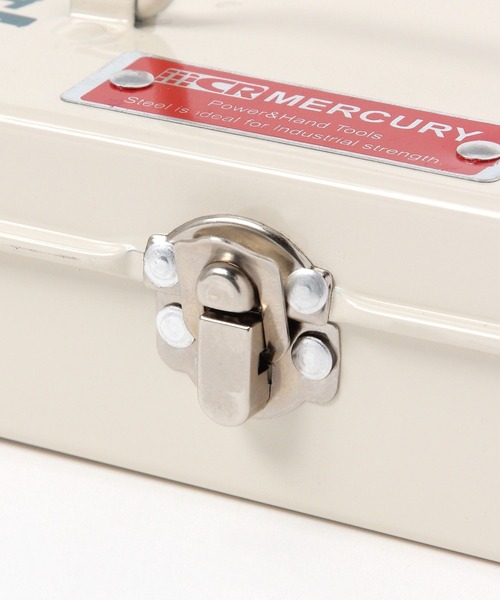 niko and...（ニコアンド）の「【MERCURY×OLD SMITH】コラボ　ミニツールＢＯＸ（収納グッズ・レディース・アイボリー/ブラック・0）」の7枚目の写真