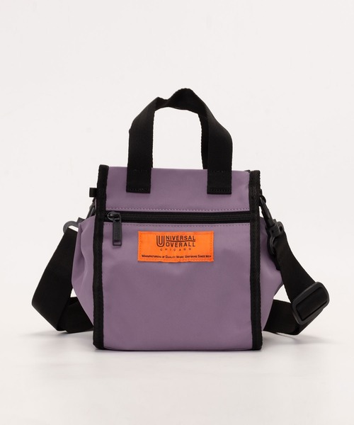 UNIVERSAL OVERALL(ユニバーサルオーバーオール)の「2WAY mini shoulder / ショルダーバッグ(ショルダーバッグ・レディース・チャコール/ベージュ/ラベンダー/ブラック/レッド・FREE)」の4枚目の写真