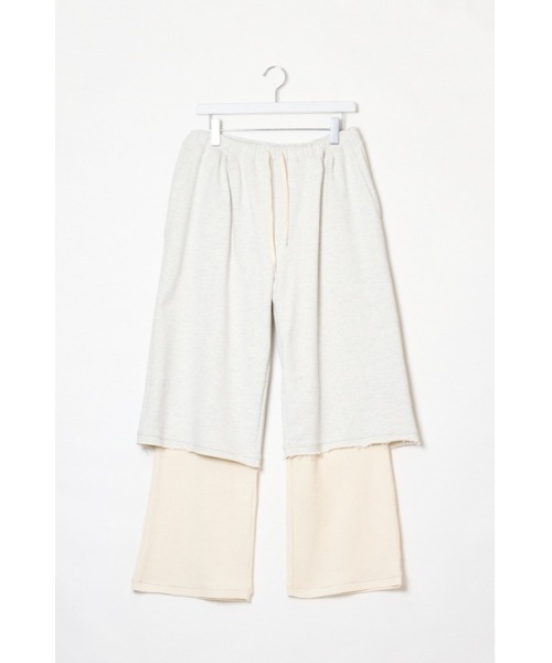 DISCOVERED（ディスカバード）の「DISCOVERED LAYERED PANTS（その他パンツ・メンズ・グレー/ブラック・3/1）」の2枚目の写真
