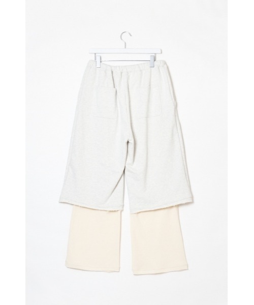 DISCOVERED（ディスカバード）の「DISCOVERED LAYERED PANTS（その他パンツ・メンズ・グレー/ブラック・3/1）」の4枚目の写真