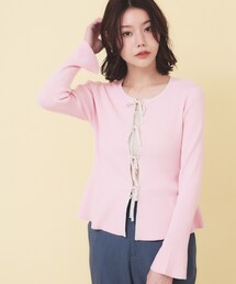 カタログ掲載 ボレロ ピンク38 キャンセル分販売！】【受注生産】【洗える！】CHERRY BLOSSOM KNIT