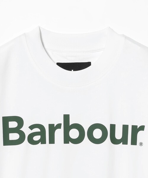 Demi-Luxe BEAMS(デミルクス ビームス)の「【7/24値下げ】【WEB限定】Barbour / PENSFORD ロゴ Tシャツ(Tシャツ/カットソー・レディース・ブラック/ネイビー/ホワイト・34)」の14枚目の写真