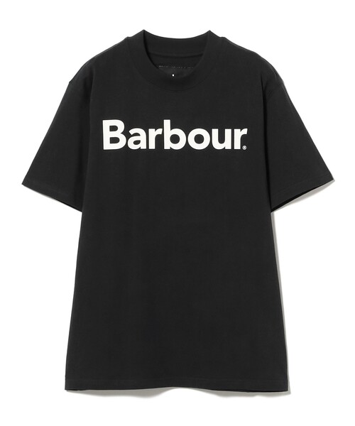 Demi-Luxe BEAMS(デミルクス ビームス)の「【7/24値下げ】【WEB限定】Barbour / PENSFORD ロゴ Tシャツ(Tシャツ/カットソー・レディース・ブラック/ネイビー/ホワイト・34)」の5枚目の写真