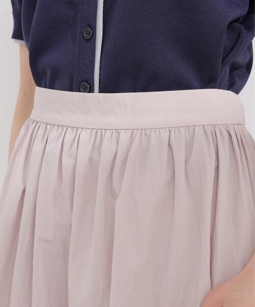 PROPORTION BODY DRESSING(プロポーションボディドレッシング)の「【加藤栞さん着用】タフタギャザースカート / 1216120403(スカート・レディース・ネイビー/ベージュ/イエロー・P/S/MEDIUM/SMALL)」の11枚目の写真