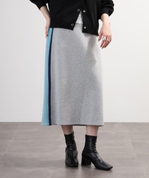 EGLANTINE メッシュサイドライン スウェットスカート