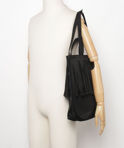 BAICYCLON by Bagjack（バイシクロン バイ バグジャック）の「BAICYCLON by Bagjack / バイシクロンバイバッグジャック TAPE FRINGE TOTE BAG (BCL-127)（トートバッグ・メンズ・ブラック・FREE）」の17枚目の写真