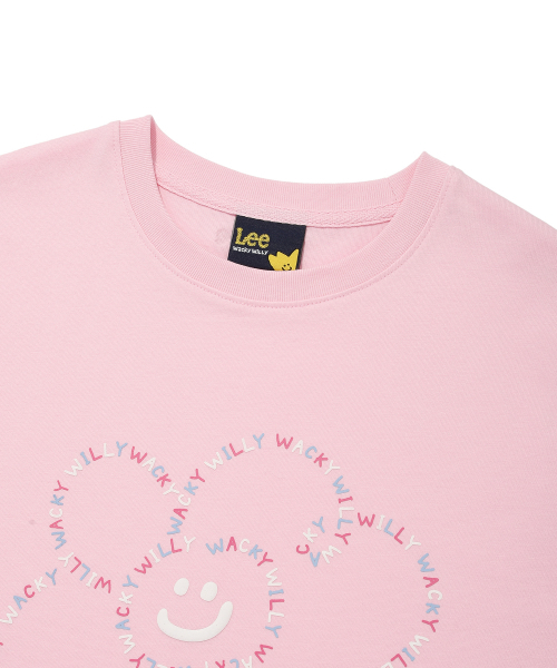 Wacky WiLLy（ワッキーウィリー）の「[ワキウィリー x Lee] ウィメンズ リリー 半袖Tシャツ ピンク（Tシャツ/カットソー・レディース・その他・SMALL/MEDIUM）」の4枚目の写真