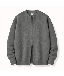 BASIC LABEL（ベーシックラベル）の「エタン 2WAY オーバーサイズ ニットジップアップカーディガン 3カラー [BLBG_4012]（カーディガン/ボレロ）」