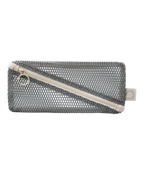 MARK'S(マークス)の「メッシュコレクション マークス ペンケース(ステーショナリー・レディース・ベージュ/グレー/ブルー/ピンク/グリーン/ライム・FREE)」の2枚目の写真