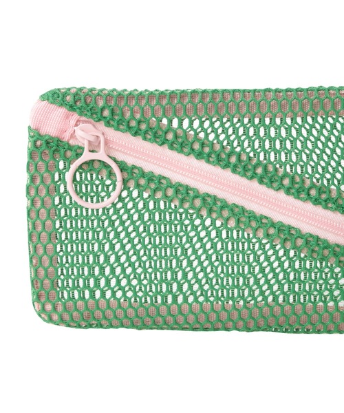 MARK'S(マークス)の「メッシュコレクション マークス ペンケース(ステーショナリー・レディース・ベージュ/グレー/ブルー/ピンク/グリーン/ライム・FREE)」の8枚目の写真