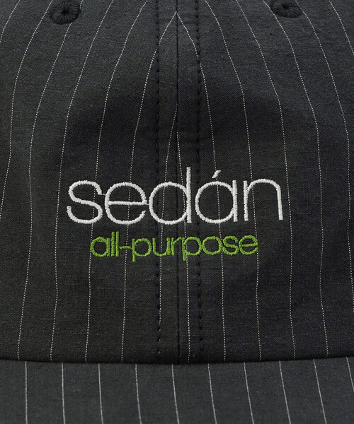 SEDAN ALL-PURPOSE(セダンオールパーパス)の「SEDAN ALL-PURPOSE | 6パネル ロゴ刺繍キャップ MEN(キャップ・メンズ・ブラック系その他/グリーン系その他・ONE)」の4枚目の写真