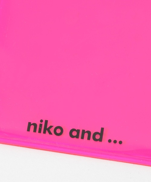 niko and...(ニコアンド)の「チャームカードケース(カードケース・レディース・オレンジ/ピンク/ブラック・0)」の6枚目の写真