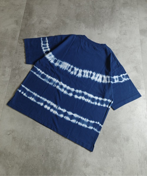 many men many mind(メニーメンメニーマインド)の「MANYMENMANYMINDS / タイダイ染め/ボーダーTEE(Tシャツ/カットソー・メンズ・グレー/ブルー/ブラック・LARGE/X-LARGE/MEDIUM)」の17枚目の写真