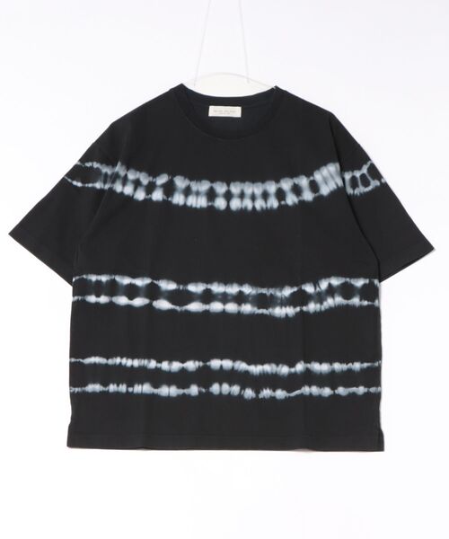 many men many mind(メニーメンメニーマインド)の「MANYMENMANYMINDS / タイダイ染め/ボーダーTEE(Tシャツ/カットソー・メンズ・グレー/ブルー/ブラック・LARGE/X-LARGE/MEDIUM)」の18枚目の写真