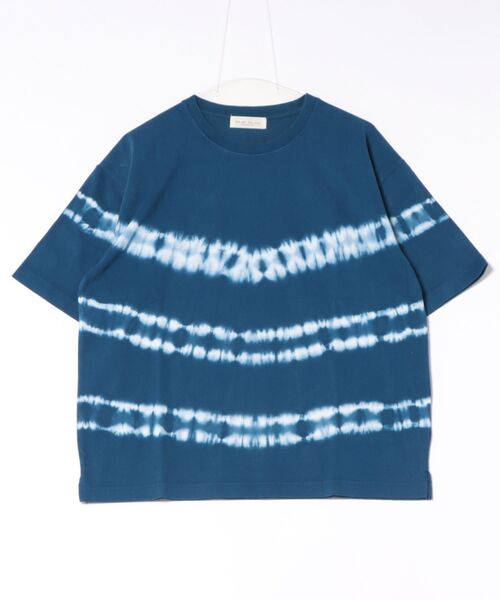 many men many mind(メニーメンメニーマインド)の「MANYMENMANYMINDS / タイダイ染め/ボーダーTEE(Tシャツ/カットソー・メンズ・グレー/ブルー/ブラック・LARGE/X-LARGE/MEDIUM)」の19枚目の写真