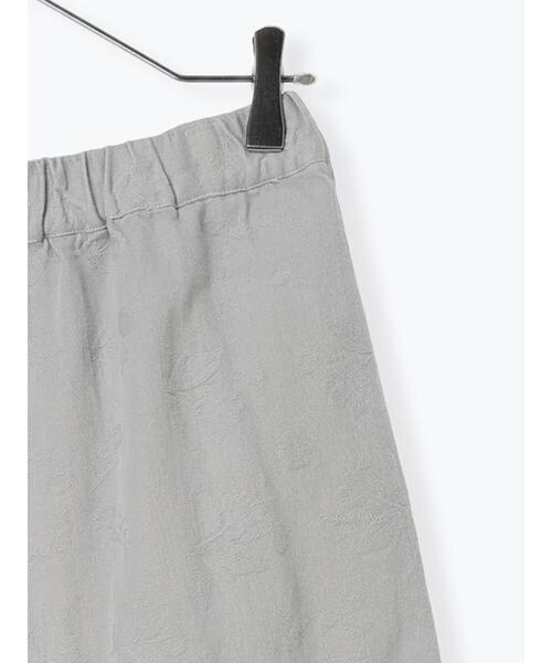 TSUHARU by Samansa Mos2（ツハルバイサマンサモスモス）の「【tukuroi】コットンジャカード製品染め裾フリルパンツ《WEB限定》（その他パンツ・レディース・ピンク/モカ/キナリ/ブラック/グレー・F）」の15枚目の写真