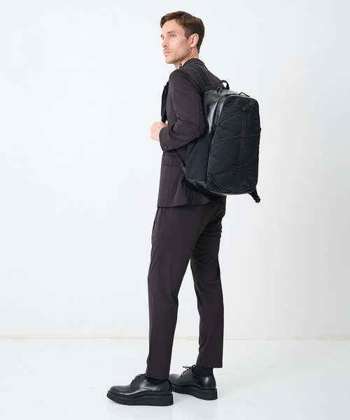 THE TOKYO(ザトウキョウ)の「【THE TOKYO/ザトウキョウ】Light Matte Stretch Jersey Shape Jacket(テーラードジャケット・メンズ・ダークブラウン/ブラック・48/46/44)」の18枚目の写真