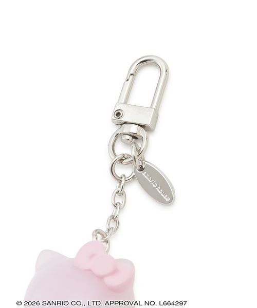 sanrio house(サンリオハウス)の「ハローキティイニシャルチャーム【N】(キーケース/キーアクセサリー・レディース・ライトブルー/ホワイト/ライトピンク/ブラック・F)」の13枚目の写真