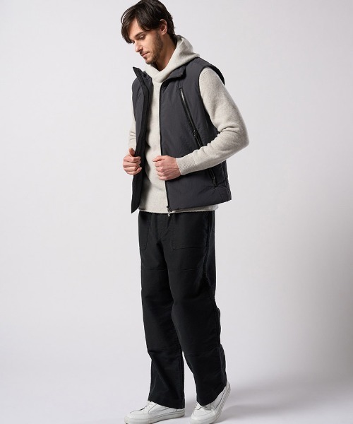 wjk(ダヴルジェイケイ)の「mpa4094- back pile hoodie パイルパーカー(6886 wn07j)(パーカー・メンズ・ライトベージュ/ブラック/ライトグレー・S/M/L/XL)」の14枚目の写真