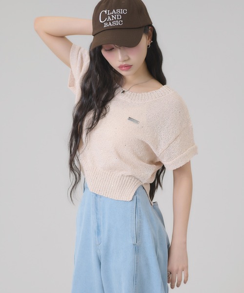 【即購入可】XANDER ZHOU ラメニットパンツ 23ss ラメニットパンツ | mystic(ミスティック)レディース | PAL CLOSET