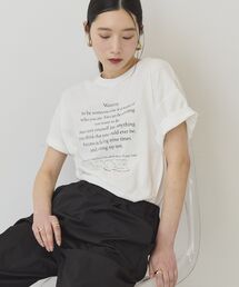 メッセージロゴTシャツ