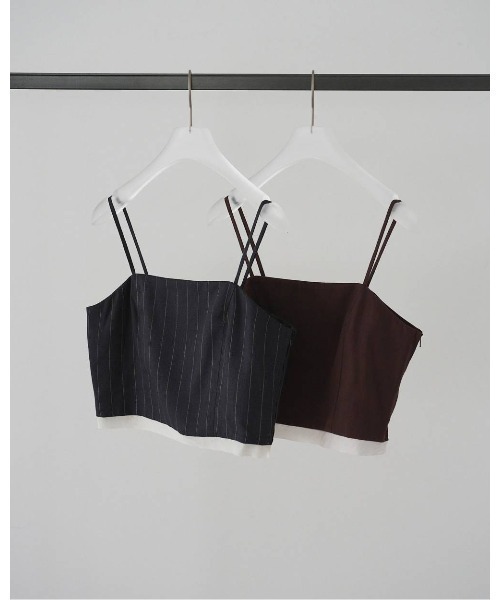 anuke Linen Compact Camisole（その他トップス）｜anuke（アンヌーク