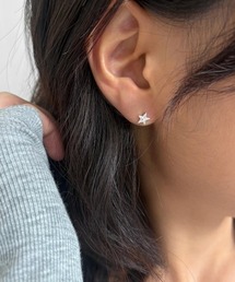 BLACKUP（ブラックアップ）の「（SILVER 925）カミックスターイヤリング（ピアス（両耳用））」