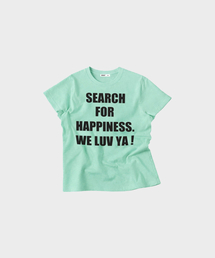 (w)WE NEED LUV CROP TEE (MINT)