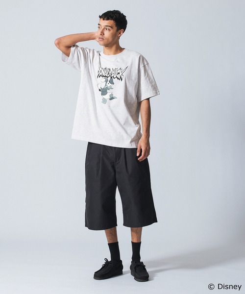 Disney(ディズニー)の「Donald Duck / S/S TEE(Tシャツ/カットソー・メンズ・ブラック/アッシュ/ホワイト・XL/L/M)」の6枚目の写真