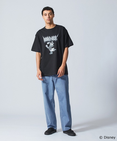 Disney(ディズニー)の「Donald Duck / S/S TEE(Tシャツ/カットソー・メンズ・ブラック/アッシュ/ホワイト・XL/L/M)」の9枚目の写真