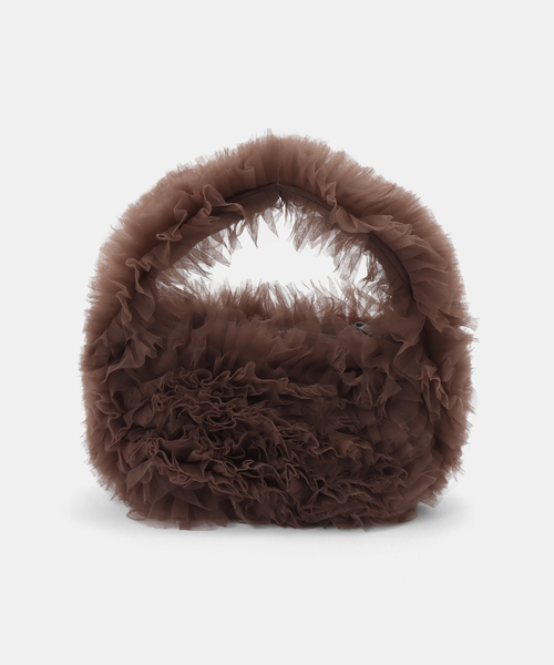 U by SPICK&SPAN(ユーバイスピックアンドスパン)の「HELOYSE/エロイーズ poodle toy bag(ハンドバッグ・レディース・ブラック/ブラウン・FREE)」の4枚目の写真