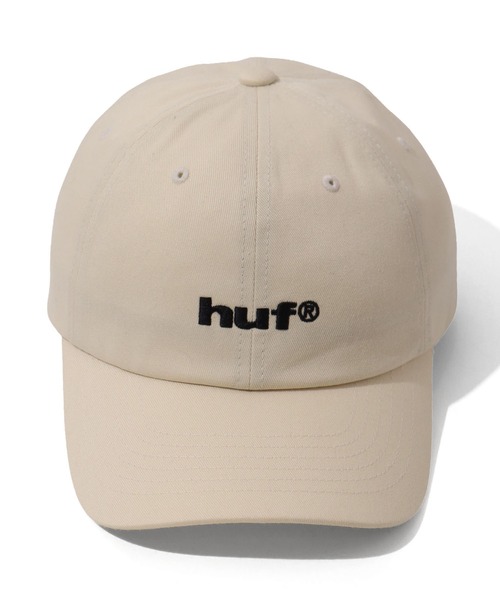 HUF(ハフ)の「【HUF/ハフ】89 EMBROIDERED 6 PANEL CV HAT / エンブロイダリー クラシック 6パネル カーブバイザー キャップ(キャップ・メンズ・クリーム/グレイッシュベージュ/ブラック・FREE)」の5枚目の写真