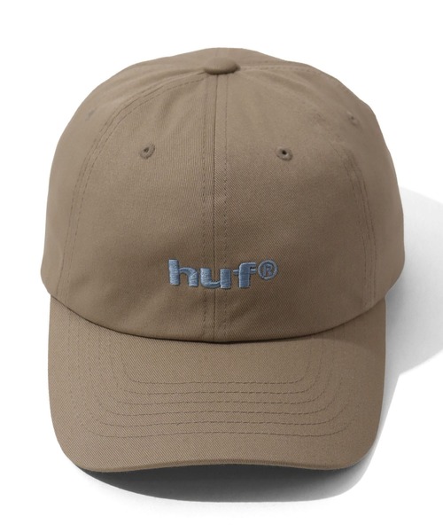 HUF(ハフ)の「【HUF/ハフ】89 EMBROIDERED 6 PANEL CV HAT / エンブロイダリー クラシック 6パネル カーブバイザー キャップ(キャップ・メンズ・クリーム/グレイッシュベージュ/ブラック・FREE)」の6枚目の写真