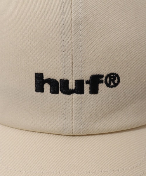 HUF(ハフ)の「【HUF/ハフ】89 EMBROIDERED 6 PANEL CV HAT / エンブロイダリー クラシック 6パネル カーブバイザー キャップ(キャップ・メンズ・クリーム/グレイッシュベージュ/ブラック・FREE)」の15枚目の写真