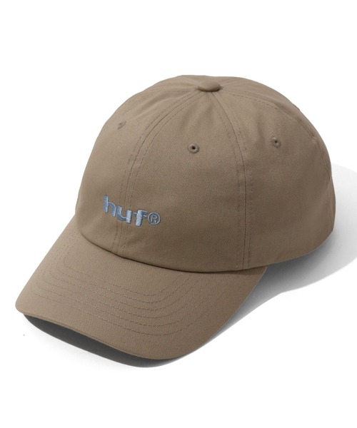 HUF(ハフ)の「【HUF/ハフ】89 EMBROIDERED 6 PANEL CV HAT / エンブロイダリー クラシック 6パネル カーブバイザー キャップ(キャップ・メンズ・クリーム/グレイッシュベージュ/ブラック・FREE)」の7枚目の写真
