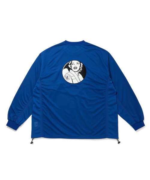 ICECREAM(アイスクリーム)の「MESH LS SHIRT(Tシャツ/カットソー・メンズ・ブルー/グレー/ブラック・LARGE/MEDIUM)」の6枚目の写真