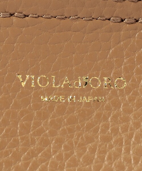 VIOLAd'ORO（ヴィオラドーロ）の「VIOLAd'ORO ONEHANDLE トートバッグ（トートバッグ・レディース・ブラック/キャメル・FREE）」の9枚目の写真